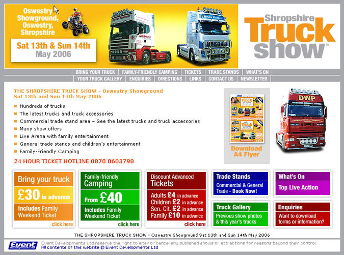 Two new truck shows this year news from